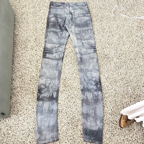 Men’s Vale Lives Stack Denim Jeans Tie Dye Acid Wash Mens 32 - Picture 3 of 5